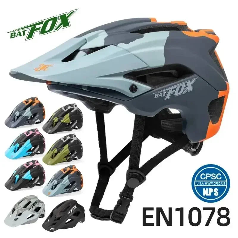 Capacete BATFOX MTB Convoy – Segurança, Estilo e Leveza nas Trilhas - PedalOntop