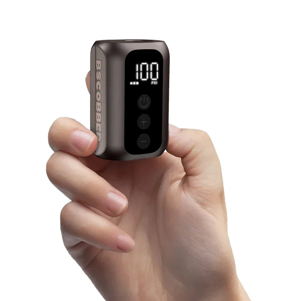 Mini Bomba de Ar Portátil BSCOBBER A5Mini – Leve, Rápida e Sempre Pronta para o Seu Pedal - PedalOntop