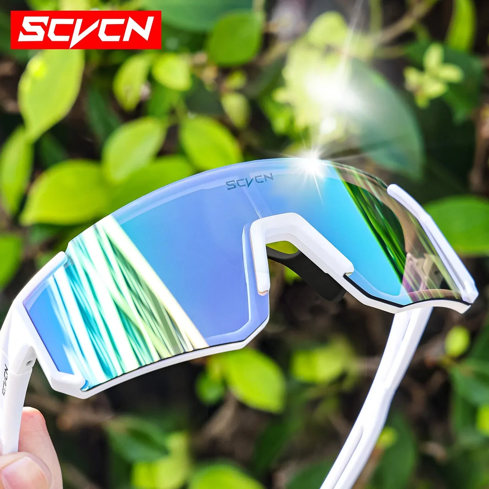 Óculos de Ciclismo SCVCN UV400 – Leves, Estilosos e com Proteção Total!